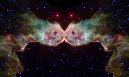 The Kissing Couple Abstract Artの写真素材