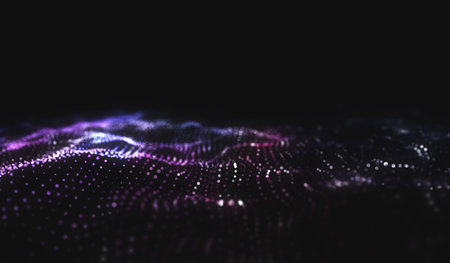 Connection structure. Science background. Futuristic polygonal background. Wallpaper. Business....