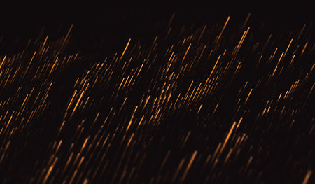 Abstract polygonal space low poly dark background with connecting dots and lines. Connection...