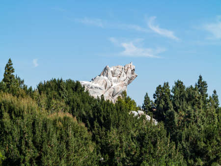 ANAHEIM, CALIFORNIA - May 25th, 2018 - Grizzly Peak in Disney's California Adventureのeditorial素材