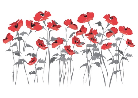 poppiesのイラスト素材