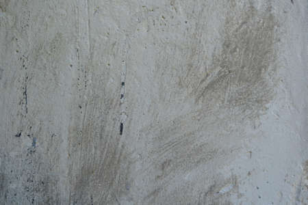 old aged white painted wallの写真素材