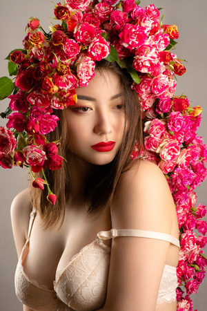 beautiful sexy girlの写真素材