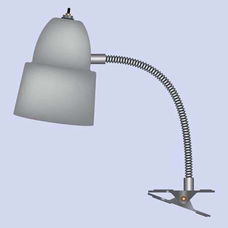 Desk lamp vector illustrationのイラスト素材