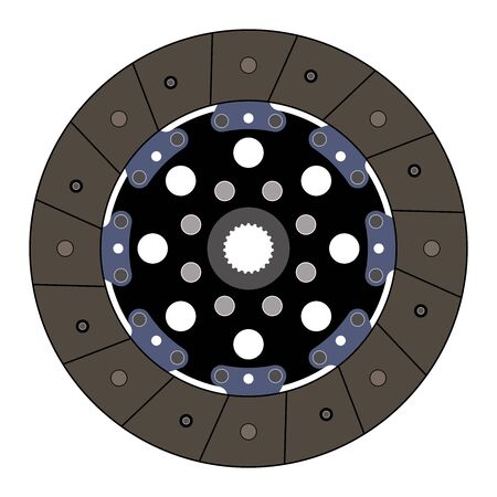 Centerforce clutch disc.のイラスト素材