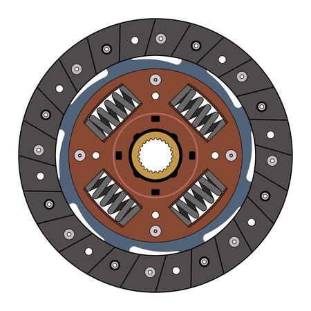 Component part of mechanical transmission.のイラスト素材
