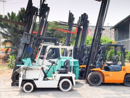 Forkliftの写真素材