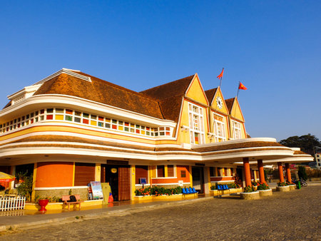 Old train stationのeditorial素材