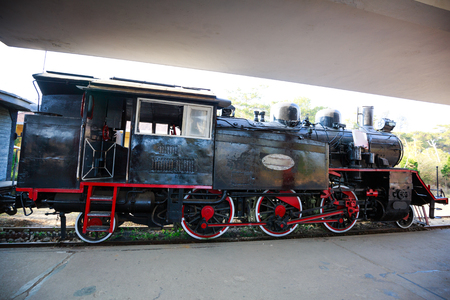 locomotive museum old train station in Da Latのeditorial素材