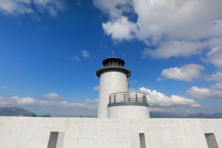 lighthouse under the blue sky at NhaTrang, Vietnam