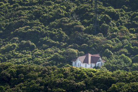 Intercontinental Peninsula Resort Da Nang, Vietnam - July 4, 2018: View of luxury villa at Intercontinental Danang Sun Peninsula Resort, Vietnamのeditorial素材