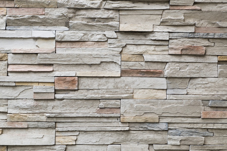 Artificial craft stone texture for decoration building wall.の写真素材
