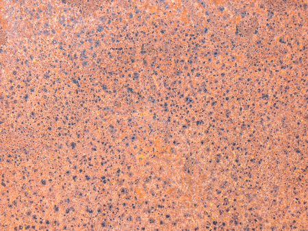 Rusty effect from steel sheet for decorative panel, selective focus.の写真素材