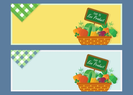 Template for flyers, brochures and various promotional ads. To attract attention. Explanation of benefits.Cartoon flat vector illustration. Objects isolated on a background.のイラスト素材