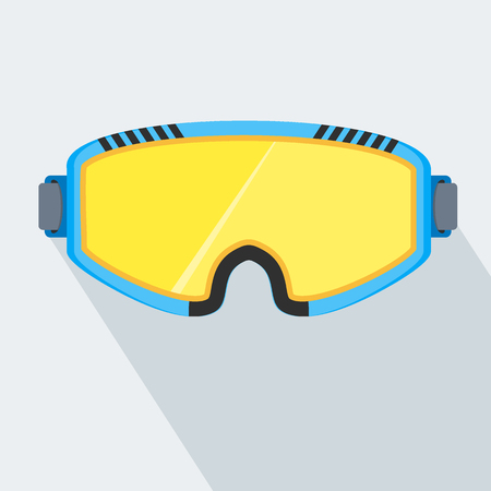 Snowboard mask icon.のイラスト素材