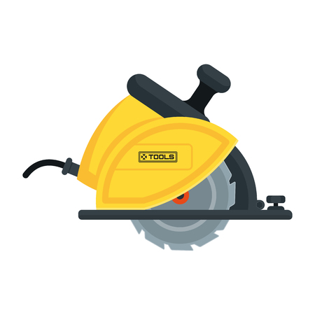power tools circular saw iconのイラスト素材