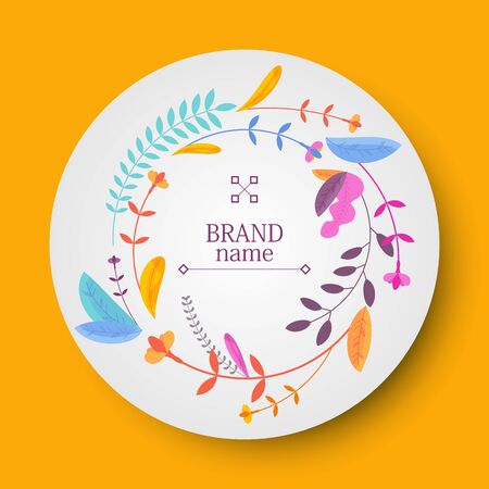 Floral vector backgrounds for social media storiesのイラスト素材