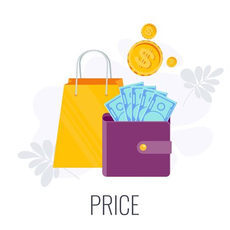 Price Infographics Pictogram. Successful content marketing strategy.のイラスト素材