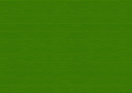 Green christmas wood texture background. Wood texture table or wooden floor. Boards on the floor or wall. Laminate, parquet, flooring. Flat cartoon wood illustration.のイラスト素材
