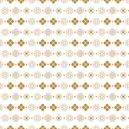 Traditional chinese vector seamless patterns for new year greeting card.のイラスト素材