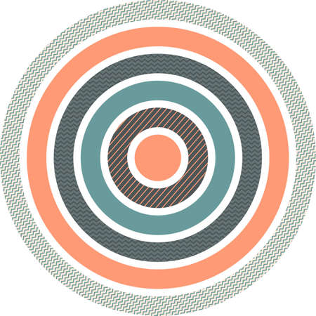 Trend geometric pattern. Geometry minimalistic artwork posterのイラスト素材