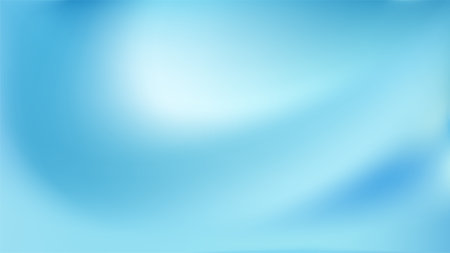 Abstract Blue Gradient Background. Smooth fluid wavesのイラスト素材