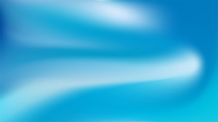 Blue Fluid Wave Background. Dynamic abstract gradientのイラスト素材
