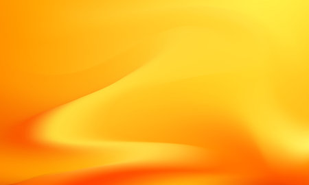 Yellow gradient background. Bright blurred orange bg.のイラスト素材