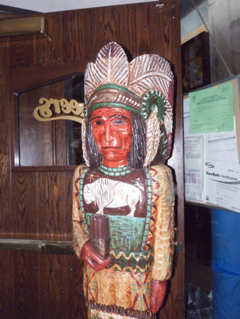 Wooden Indian. Boston is the capital and largest city in Massachusetts, and is one of the oldest cities in the United States. The largest city in New England, Boston is regarded as the unofficial "Capital of New England" のeditorial素材