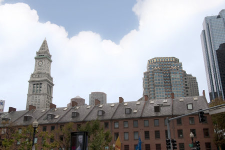 Boston is the capital and largest city in Massachusetts, and is one of the oldest cities in the United States. The largest city in New England, Boston is regarded as the unofficial "Capital of New England" のeditorial素材