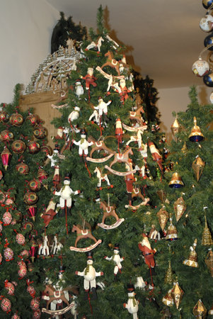 the Christmas Market of Salzburg in Austriaのeditorial素材