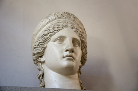 Plaster Copy of a Roman Statueのeditorial素材