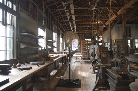 Edisons laboratory in Fort Myers Florida USAのeditorial素材