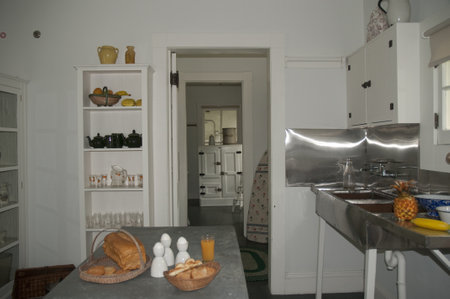 First house in the world lit by electricity in Fort Myers Florida USAのeditorial素材