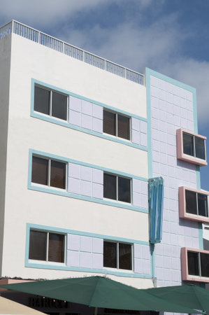 Art Deco Hotel on South Beach Miami Florida USA