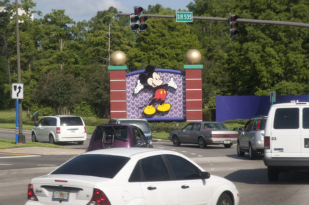 Traffic in Orlando Florida USAのeditorial素材