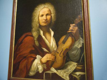painting of Vivaldi in Bologna Italyのeditorial素材