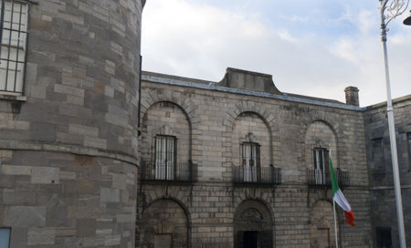 Kilmainham Jail In the City of Dublin Irelandのeditorial素材