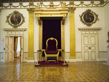Staterooms in Dublin Castle in the City of Dublin Ireland
