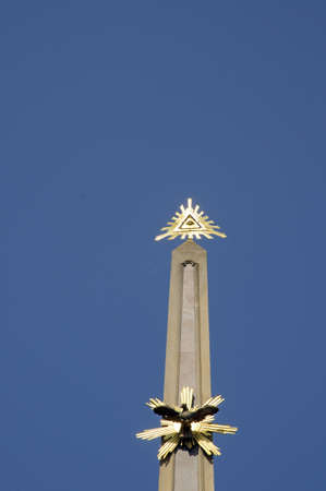Sculpture in Prague Czech Republicの写真素材
