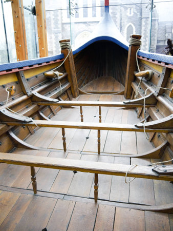 Replica Viking Long Boatのeditorial素材