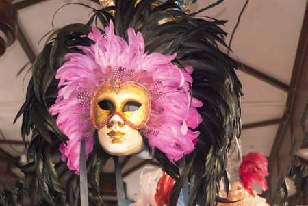 Mask on market in Verona is a city in Northern Italy which features in Shakespeareのeditorial素材