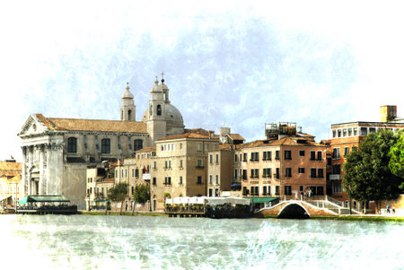 Gesuiti Church in Venice Italyのeditorial素材