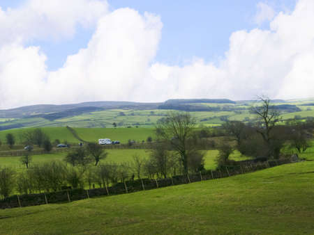 Yorkshire Dales Countryside in Northern Englandの写真素材