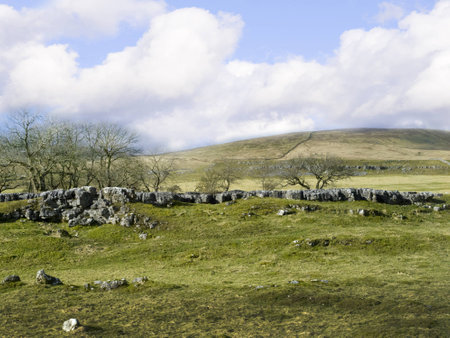 The Yorkshire Dales in North Yorkshire Englandのeditorial素材