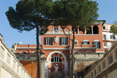 Palazzo Barbarini now a Museum in Rome Italyのeditorial素材