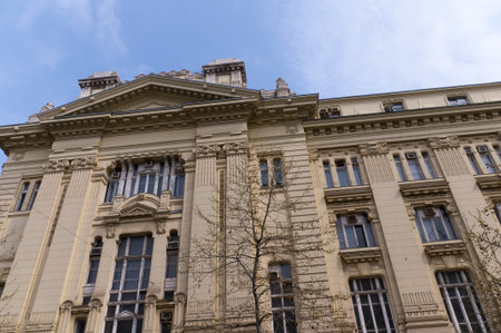 The Old Stock Exchange Building in Budapest Hungaryのeditorial素材