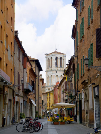 Main shopping Street of Ferrara Itay