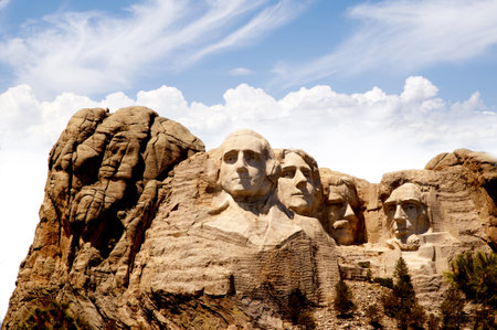 Mount Rushmore in South Dakota USAのeditorial素材