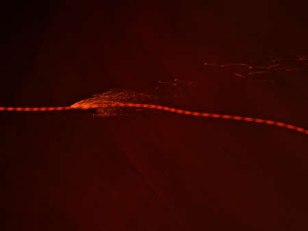 Fireworks on Bonfire night in England          の写真素材